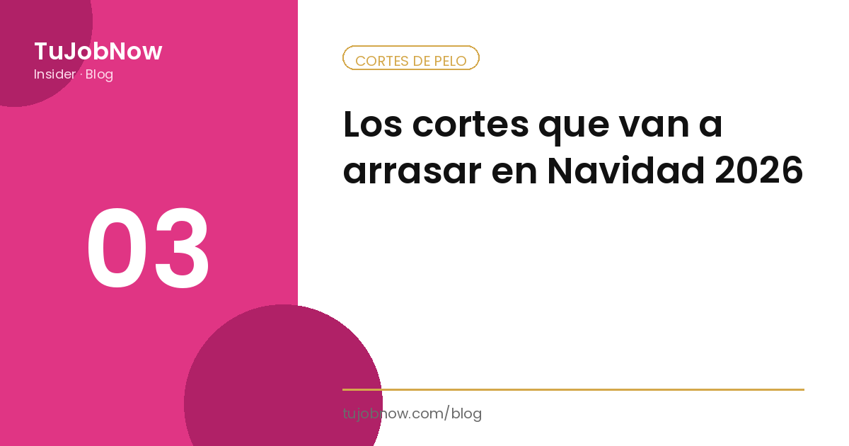 Los cortes que van a arrasar en Navidad 2026