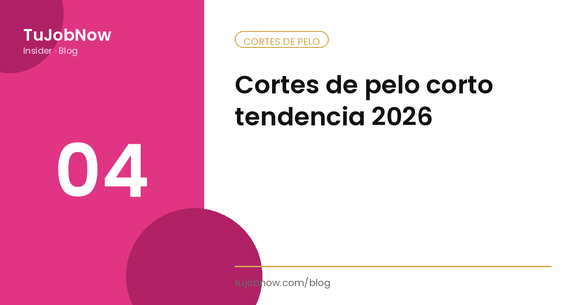 Cortes de pelo corto tendencia 2026