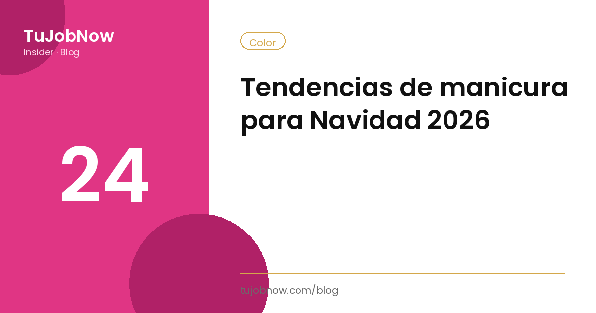 Tendencias de manicura para Navidad 2026