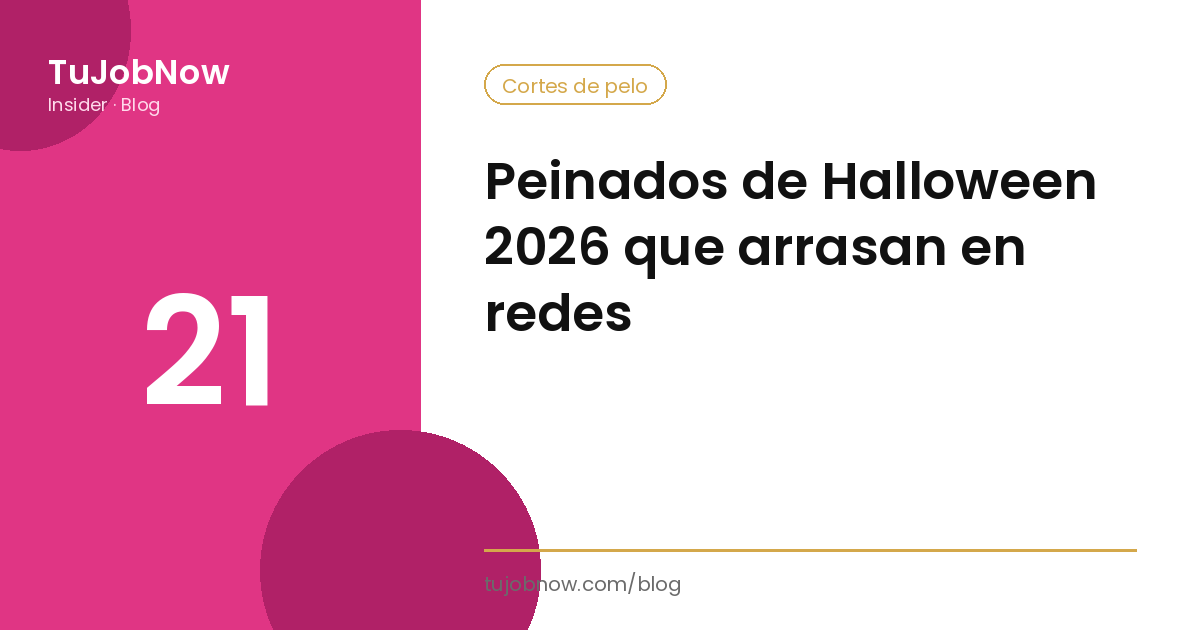 Peinados de Halloween 2026 que arrasan en redes
