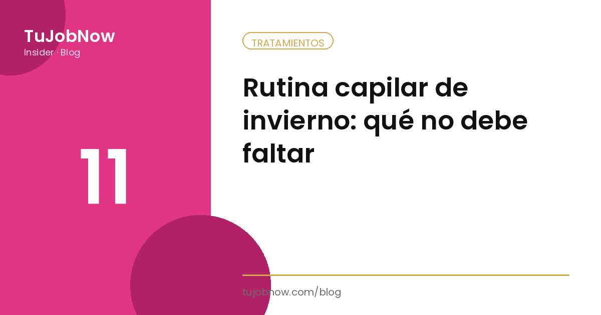 Rutina capilar de invierno: qué no debe faltar
